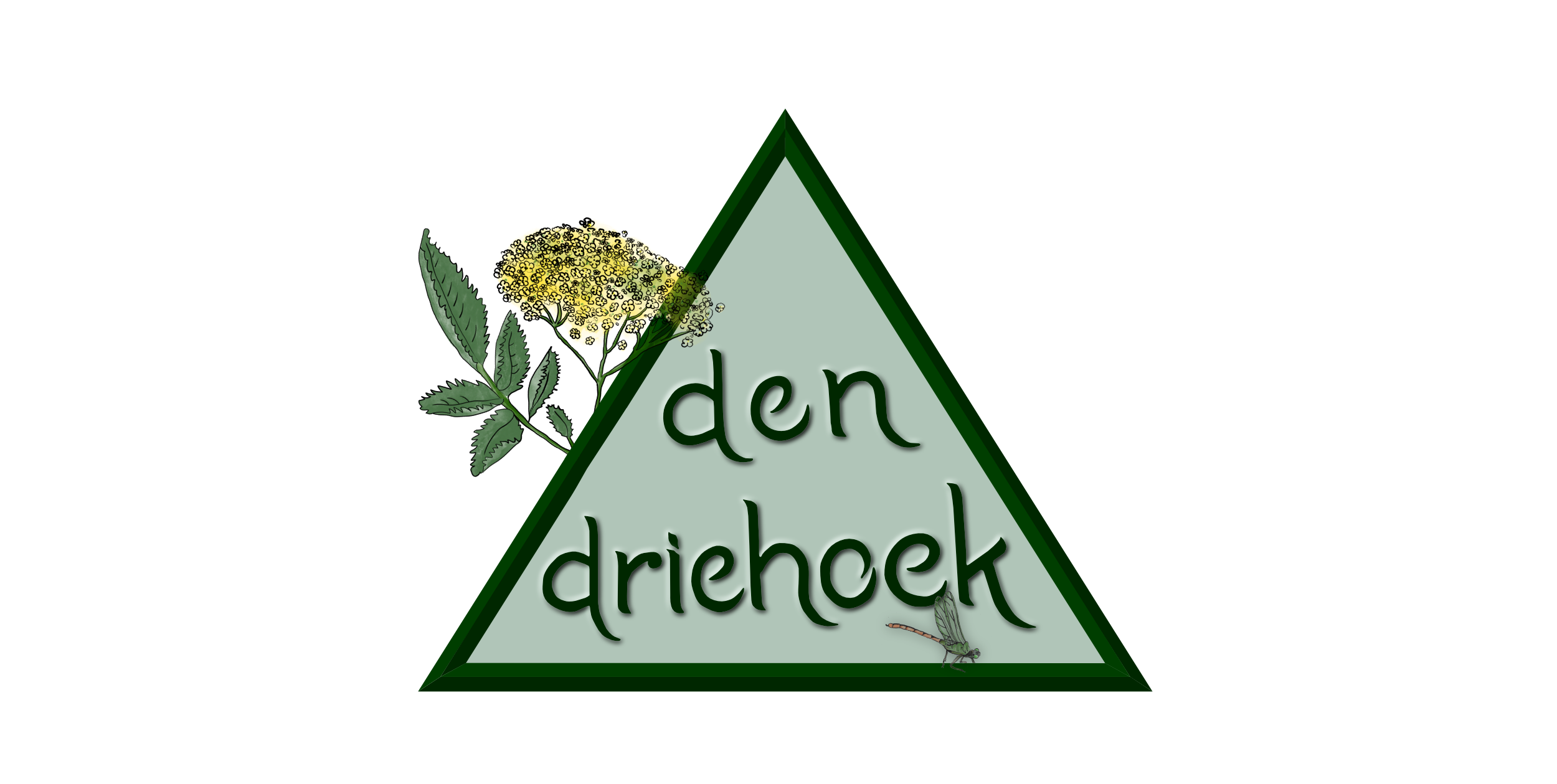 Logo van voedselbos den Driehoek